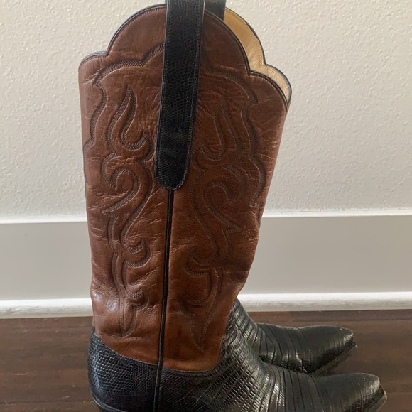 Vintage custom cowboy boots - Picture 5 of 8